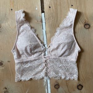 Blush pink bralette
